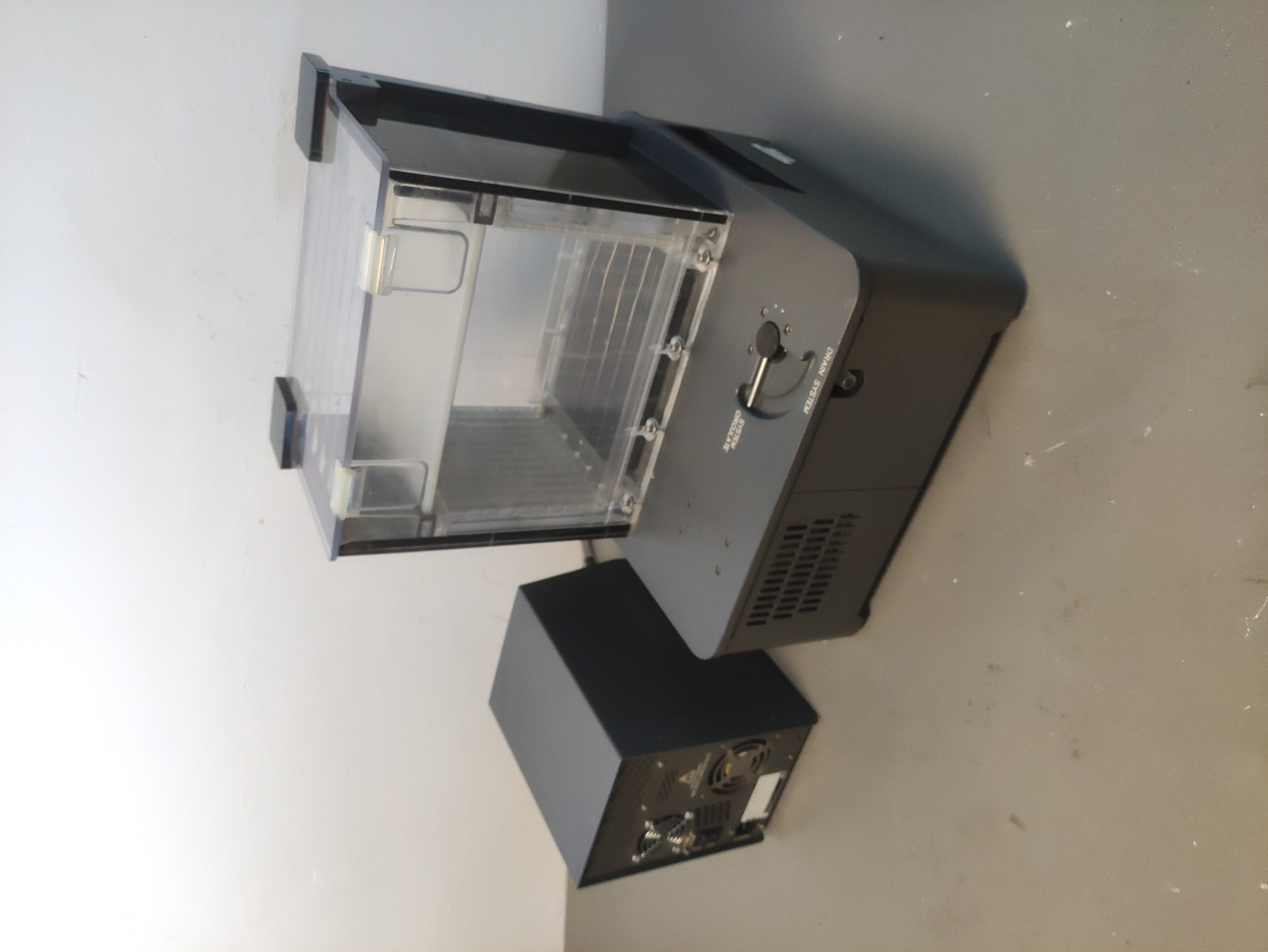 aparato separador placa gel metal 51x40x44 25x18x31 1u